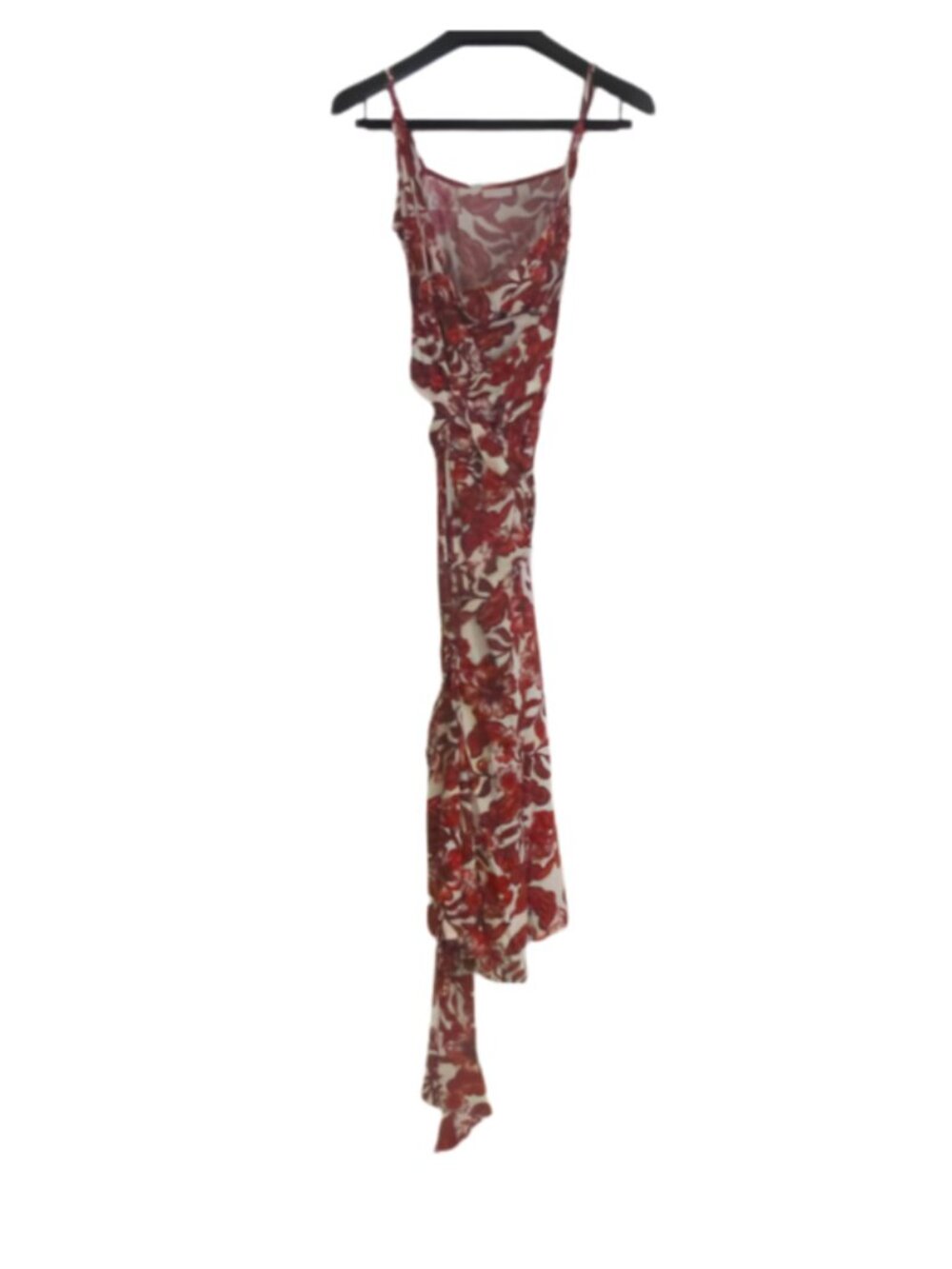 Hinge Woman's Red Wrap Dress